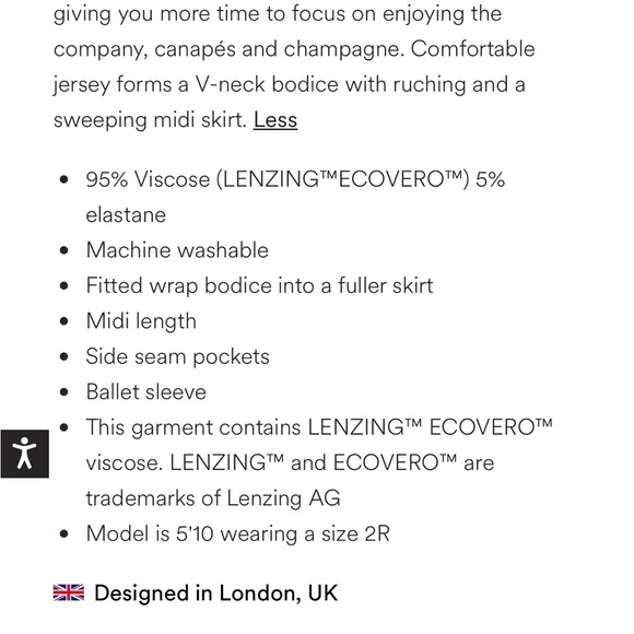 NWT Boden Kassidy dress in French Navy and Ivory stripe. Size 10 Petite - Picture 9 of 9